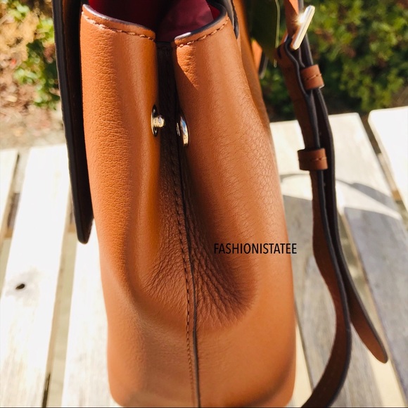 Kate Spade Hayes Medium Backpack Ginger Tassel - Picture 7 of 8